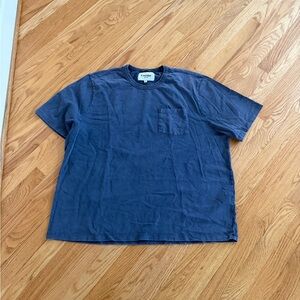 Corridor garment dye tee navy